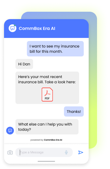 AI bots for Self-Service. CommBox Era Conversational AI Platform