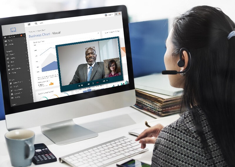 Commbox Video Chat & Web Call Enhance Your Customer Experience. Video Call Chat. © Rawpixelimages -- Dreamstime-