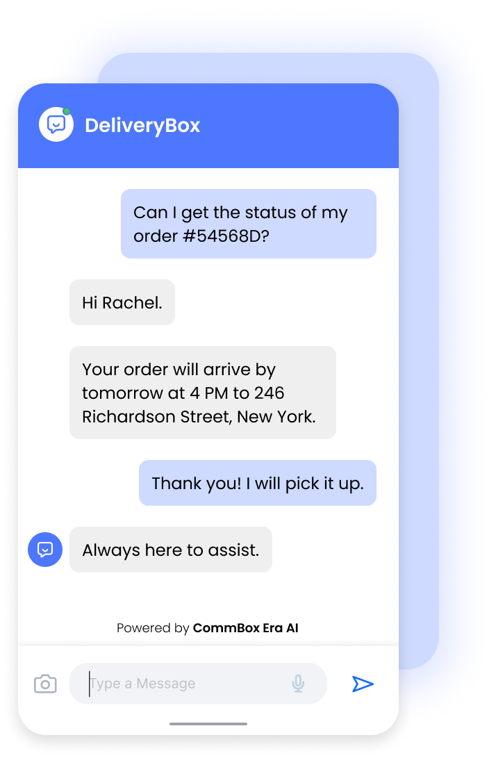 CommBox for Logistics - AI Omnichannel Customer Service Solution