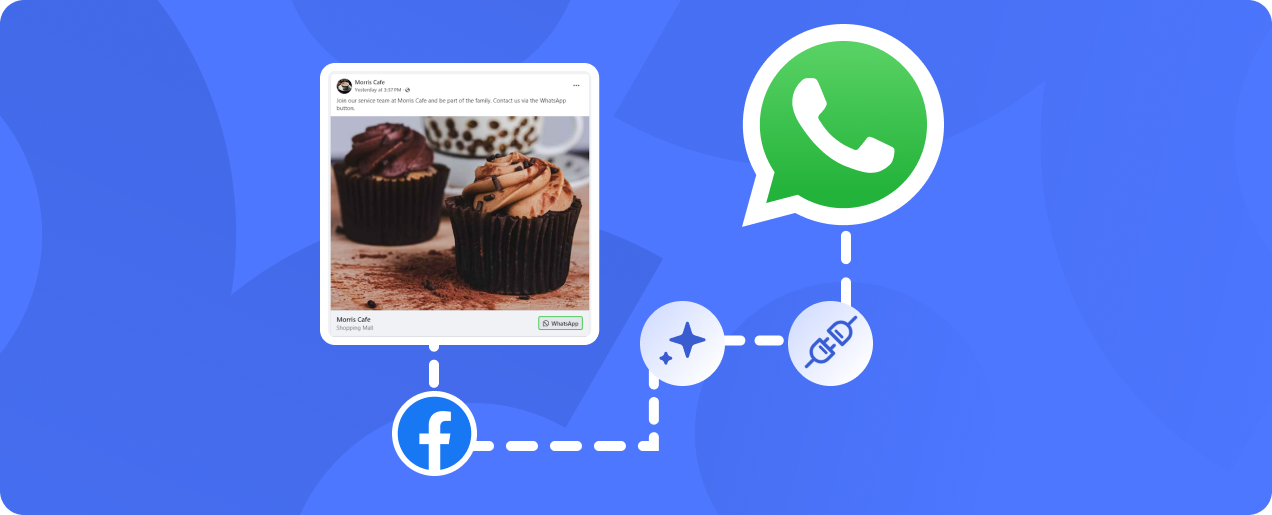 WhatsApp Referrals Facebook ad attribution via CommBox