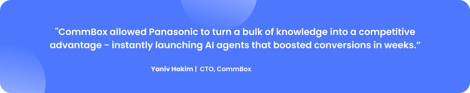 Panasonic Connect CommBox Quote