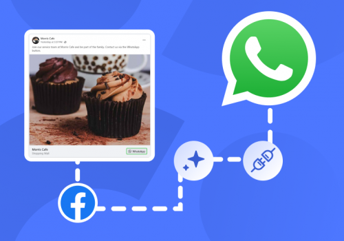 WhatsApp Referrals Facebook ad attribution via CommBox